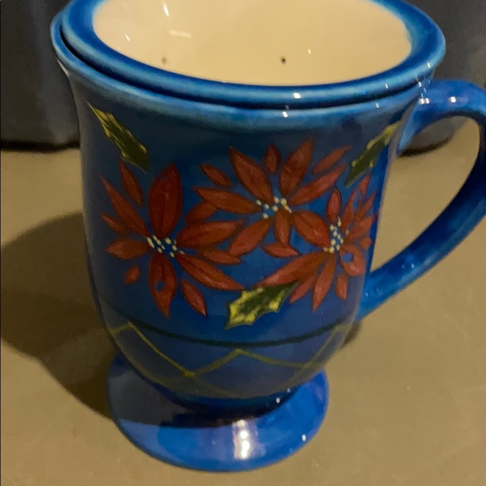 Holiday tea mug